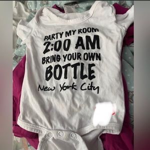 W2. New York onesie